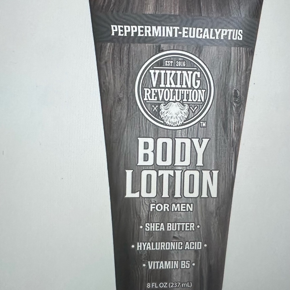 Body lotion for men